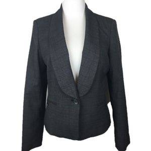 Calvin Klein Blazer Single Button Gray Size 10